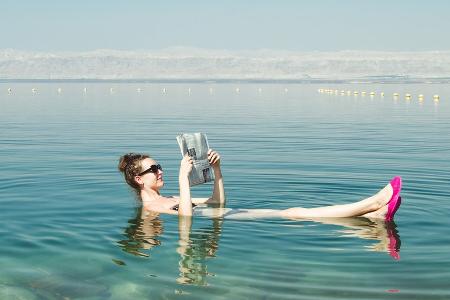 Baden im Toten Meer: Regeln beachten, sonst droht Lebensgefahr! Baden im Toten Meer: Regeln beachten, sonst droht Lebensgefahr!