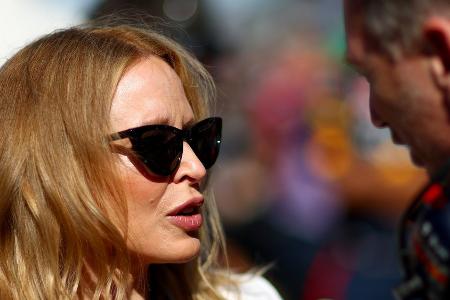 Kylie Minogue beim Formel-1-Grand-Prix in Melbourne Kylie Minogue beim Formel-1-Grand-Prix in Melbourne