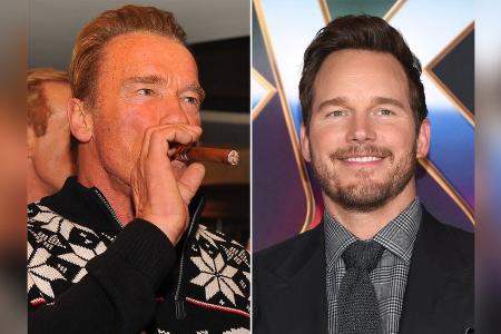 Chris Pratt: Lungeninfektion nach Zigarre mit Schwiegervater Arnie Chris Pratt: Lungeninfektion nach Zigarre mit Schwiegervater Arnie