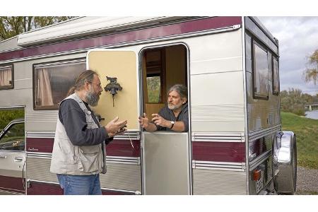 Camping Oldtimer Peugeot 506