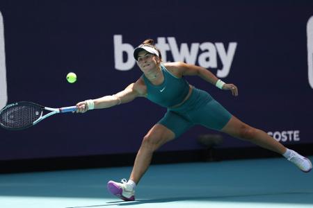 Andreescu muss aufgeben: Andreescu muss aufgeben: