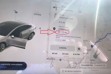 10/2021_Tesla Rekuperation durch Abschleppen
