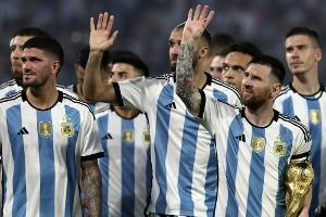 Argentinien an der Spitze - DFB-Team auf Rang 14