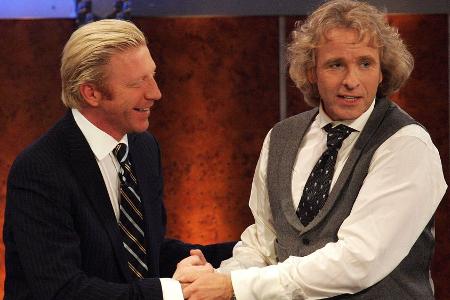Thomas Gottschalk und Boris Becker haben Spaß auf Instagram Thomas Gottschalk und Boris Becker haben Spaß auf Instagram