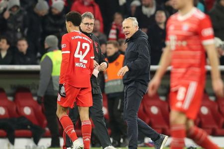 Trikot erhalten: Streich und Musiala haben sich wieder lieb Trikot erhalten: Streich und Musiala haben sich wieder lieb