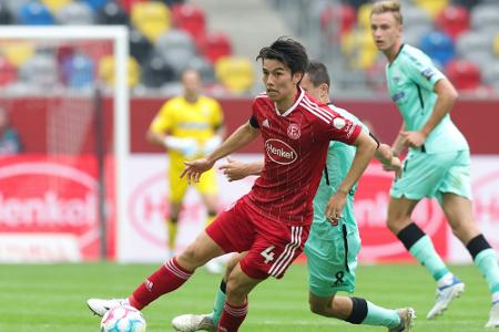 Innenbandriss: Düsseldorf vorerst ohne Tanaka Innenbandriss: Düsseldorf vorerst ohne Tanaka