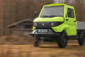 Bayrischer Elektro-Transporter mit Allradantrieb