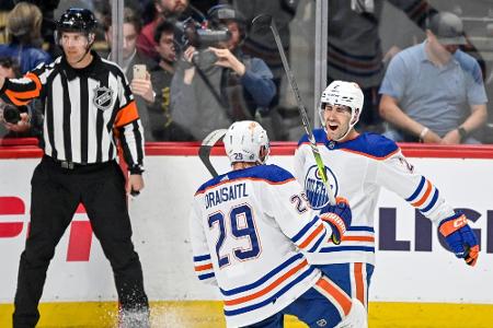 NHL: Draisaitl setzt Siegeszug mit Oilers fort NHL: Draisaitl setzt Siegeszug mit Oilers fort