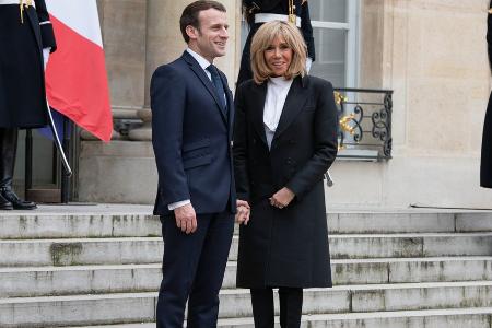 Brigitte Macron: Frankreichs Première Dame wird 70 Brigitte Macron: Frankreichs Première Dame wird 70