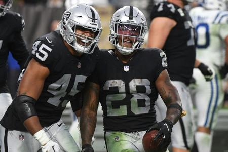 NFL: Johnson erhält wohl neuen Vertrag in Las Vegas NFL: Johnson erhält wohl neuen Vertrag in Las Vegas