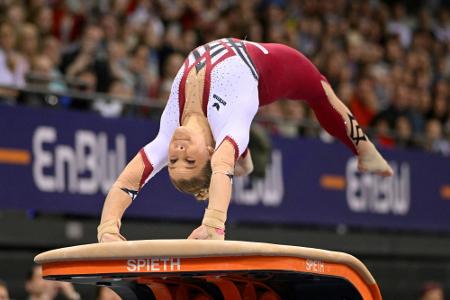 Kunstturn-EM: Seitz verliert Stufenbarren-Titel Kunstturn-EM: Seitz verliert Stufenbarren-Titel