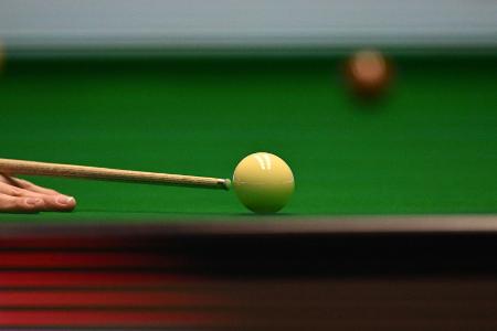 Klima-Protest stört Snooker-WM Klima-Protest stört Snooker-WM