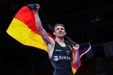 Ringen: Lehr holt erste deutsche EM-Medaille Ringen: Lehr holt erste deutsche EM-Medaille