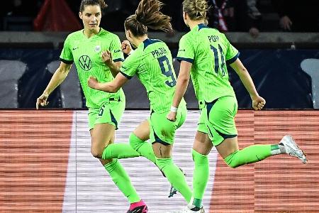 Frauen-Bundesliga: Wolfsburg wieder Tabellenführer