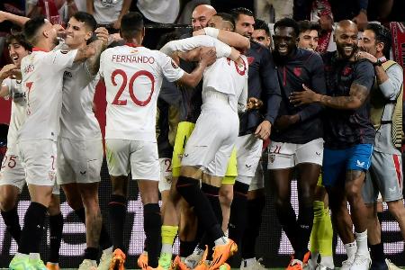 Sevilla nutzt Manchester-Patzer - auch Juve im Halbfinale