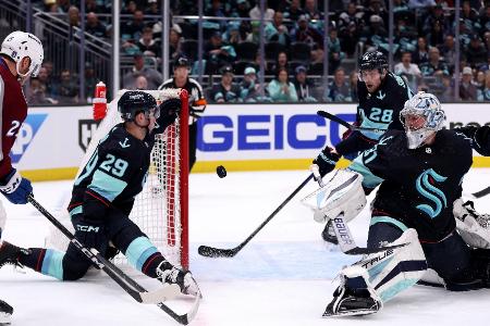 NHL: Nächste Niederlage für Grubauer und Seattle NHL: Nächste Niederlage für Grubauer und Seattle