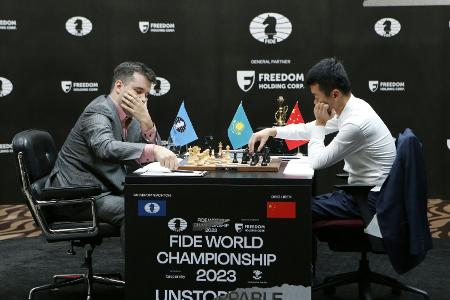Schach-WM: Drittes Remis in Folge Schach-WM: Drittes Remis in Folge