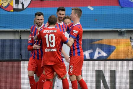 Sieg gegen Kiel: Heidenheim wieder Zweiter Sieg gegen Kiel: Heidenheim wieder Zweiter