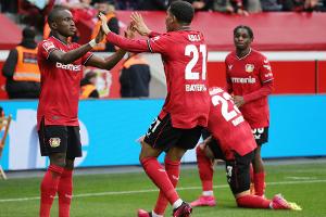 Effektive Werkself setzt Aufholjagd gegen RB fort