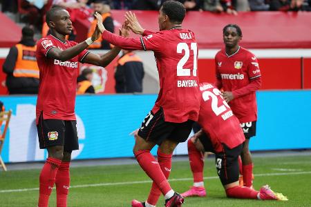 Effektive Werkself setzt Aufholjagd gegen RB fort Effektive Werkself setzt Aufholjagd gegen RB fort