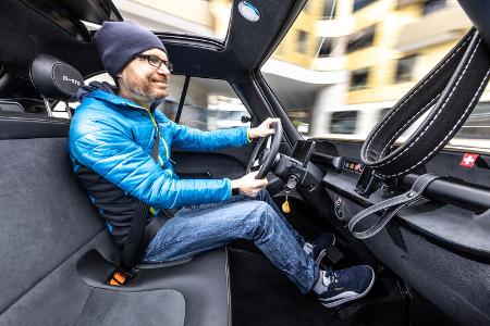 Microlino Pioneer Innenansicht