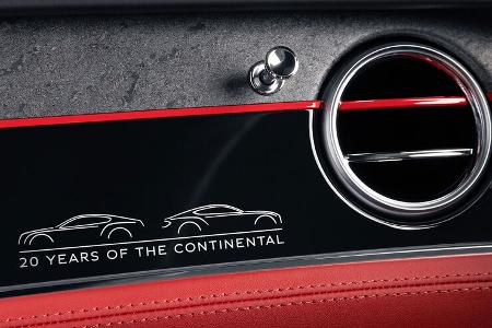 Bentley Continental GT S Unikat Sondermodell 20 Jahre