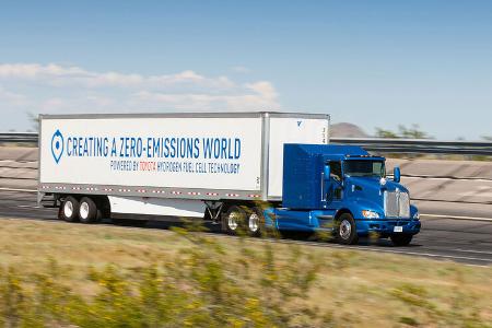 Toyota Project Portal Brennstoffzellen Truck Lkw