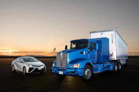 Toyota Project Portal Brennstoffzellen Truck Lkw