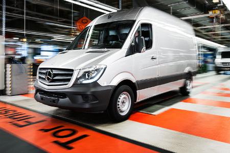 Mercedes Sprinter Generationen 1955 bis 2019