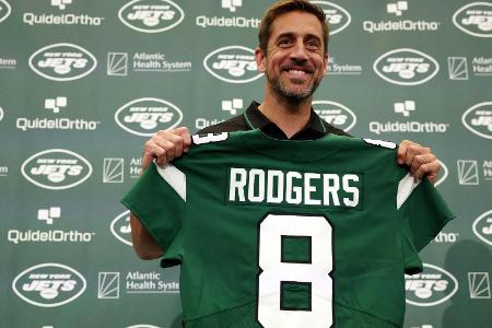 NFL-Star Rodgers und die NFL-Star Rodgers und die