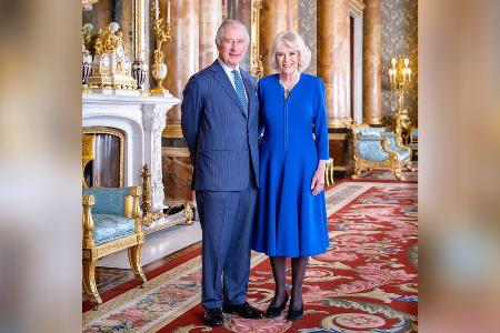 Countdown zur Krönung: Palast zeigt neues Bild von Charles und Camilla Countdown zur Krönung: Palast zeigt neues Bild von Charles und Camilla