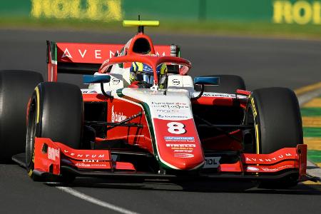 Formel 2: Doppelsieg für Youngster Bearman in Baku Formel 2: Doppelsieg für Youngster Bearman in Baku