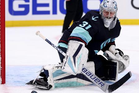 NHL: Grubauer und Seattle in nächster Runde NHL: Grubauer und Seattle in nächster Runde