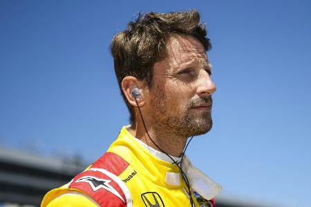 IndyCar: Grosjean erneut knapp geschlagen IndyCar: Grosjean erneut knapp geschlagen