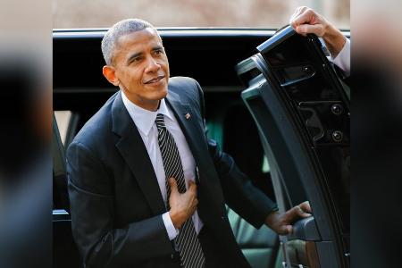 Dinner mit Angela Merkel: Barack Obama zu Besuch in Berlin Dinner mit Angela Merkel: Barack Obama zu Besuch in Berlin