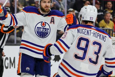 Trotz Draisaitl-Viererpack: Oilers starten mit Niederlage Trotz Draisaitl-Viererpack: Oilers starten mit Niederlage