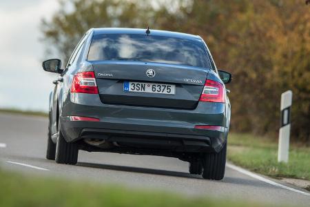 Skoda Octavia 2.0 TDI DSG, Heckansicht