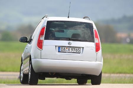 Skoda Roomster 1.2 TSI, Facelift, Heck