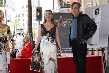Hollywood-Stern für Carrie Fisher: Hollywood-Stern für Carrie Fisher: