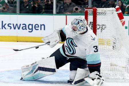 NHL: Grubauer und Seattle kassieren Ausgleich NHL: Grubauer und Seattle kassieren Ausgleich