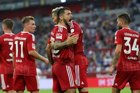 2. Liga: Düsseldorf wahrt Aufstiegschancen 2. Liga: Düsseldorf wahrt Aufstiegschancen