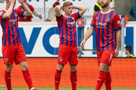 Heidenheim versäumt Chance im Aufstiegskampf Heidenheim versäumt Chance im Aufstiegskampf