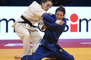 Judo-WM: Ballhaus unterliegt Olympiasiegerin Krasniqi
