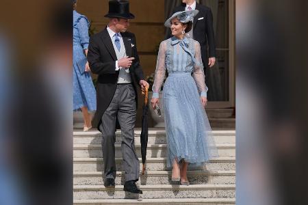 Keine Verschnaufpause: William und Kate strahlen auf der Gartenparty Keine Verschnaufpause: William und Kate strahlen auf der Gartenparty