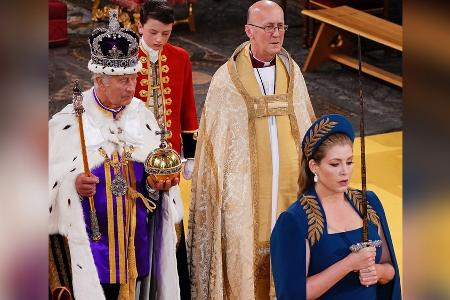 Krönung von König Charles: Schwert-Trägerin nahm Schmerzmittel Krönung von König Charles: Schwert-Trägerin nahm Schmerzmittel