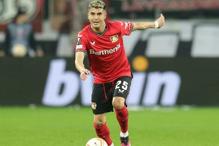 Hinspiel in Rom: Bayer startet mit Palacios