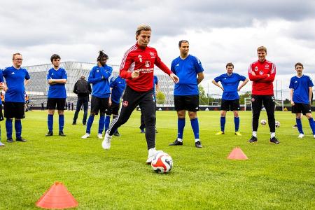 Club-Profis bei Special Olympics zu Gast Club-Profis bei Special Olympics zu Gast