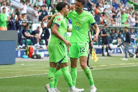 Wolfsburg bleibt im Europacup-Rennen, TSG im Abstiegskampf Wolfsburg bleibt im Europacup-Rennen, TSG im Abstiegskampf