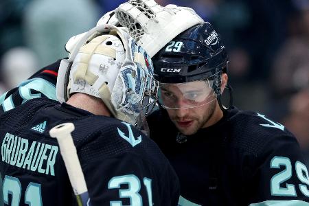 NHL: Grubauer und Seattle erzwingen siebtes Spiel NHL: Grubauer und Seattle erzwingen siebtes Spiel