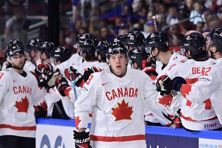 Eishockey-WM: Kanada gewinnt auch drittes Spiel Eishockey-WM: Kanada gewinnt auch drittes Spiel
